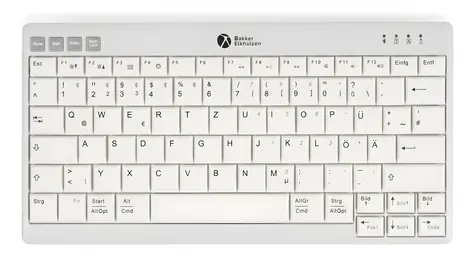 BakkerElkhuizen UltraBoard 950 V2 UK / Klávesnice / Ergonomická / USB + Bluetooth / Tenkeyless