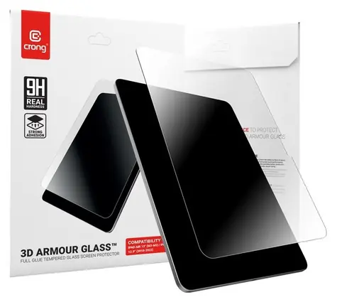 Crong 3D Armour Glass / Ochranné sklo / pro Apple iPad Air 13