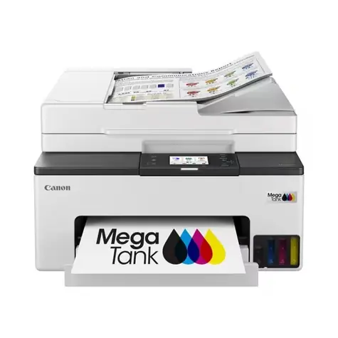 Canon MAXIFY GX2051 černo-bílá / Multifunkční tiskárna / Inkoustová / A4 / 600 x 1200 DPI / Duplex / Wi-Fi / LAN