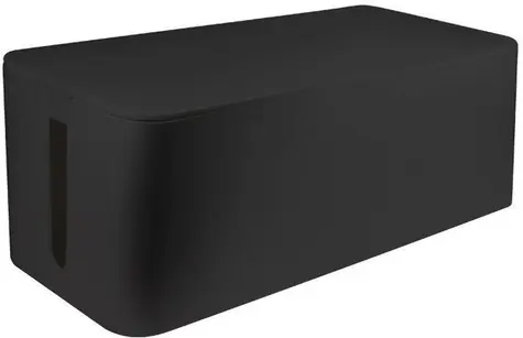 LogiLink Krabice na organizaci kabelů černá / Krabice na organizaci kabelů / plast / 407 x 157 x 133,5 mm