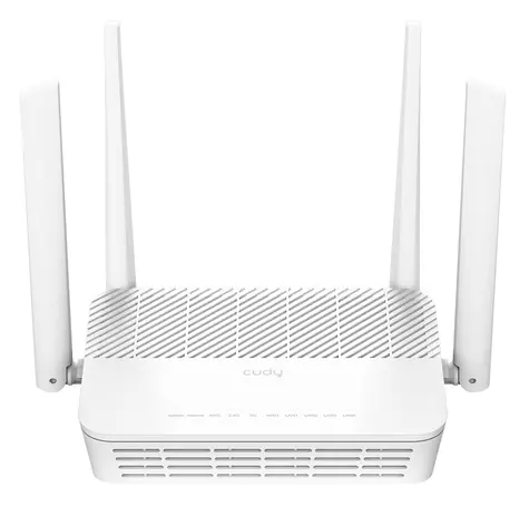 Cudy WR3000P bílá / Cestovní router / Wi-Fi 6 / VPN / 4x RJ45 / 5 GHz 2402 Mbit/s