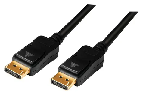 LogiLink DisplayPort (M) - DisplayPort (M) kabel 20 m černá / Kabel / DisplayPort 1.2 / 4K UHD 60 Hz / Aktivní