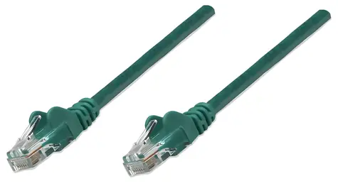 Intellinet Patch kabel Cat6 U/UTP zelená 0,5 m / Patch kabel / RJ-45