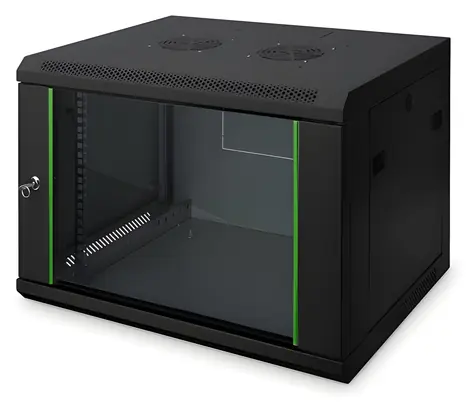 Digitus Dynamic černá / Nástěnný rozvaděč 19