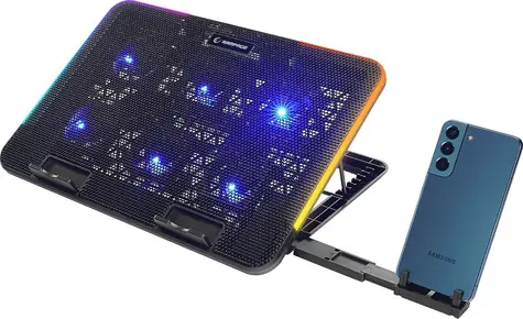 Rampage Sixpower R9 / Chladicí podložka / pro notebooky 15,6