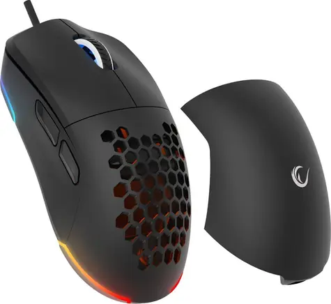 Rampage Blink černá / Herní myš / optická / 12800 DPI / RGB / USB