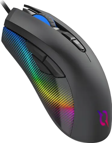 Aqirys Phoenix černá / Herní myš / optická / 12000 DPI / drátová / USB
