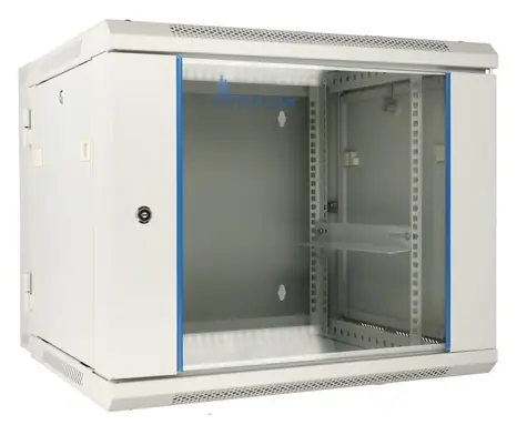 Extralink 12U 600x600 šedá / Nástěnný rozvaděč / 19