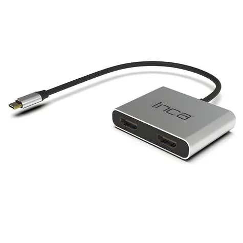 INCA ITPC-4 / USB-C hub / 2x HDMI 4K 30Hz / USB-A / USB-C PD
