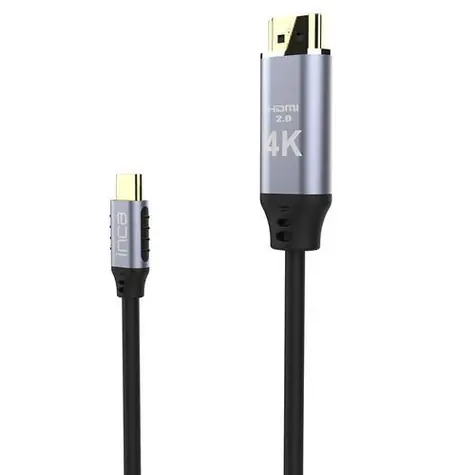 INCA ITCH-20 / Adaptér USB-C na HDMI / 4K 60Hz / 2 m