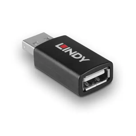 Lindy 71263 černá / USB datový blokátor / USB-A - USB-A / USB 2.0
