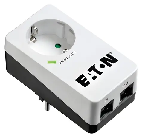 EATON Protection Box PB1TD / Přepěťová ochrana / 1 zásuvka / RJ-11