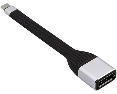 Techly ICOC-USBC-DP12 černá / Adaptér USB-C na DisplayPort / 4K 60Hz / 0,131 m