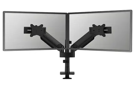 Neomounts TIS DS65S-950BL2 černá / Stolní držák pro 2 monitory / velikost 24-34