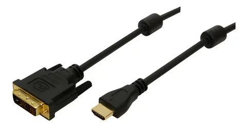 LogiLink HDMI - DVI-D černá / Kabel / 5 m / Single Link