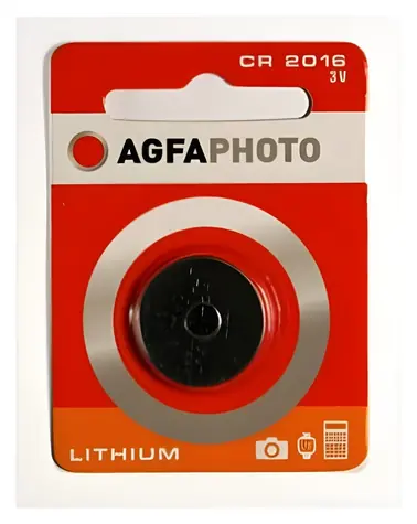 AgfaPhoto CR2016 / Knoflíková baterie / 3.0V / 75 mAh / lithiová / 2 ks