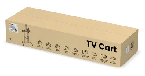 Equip 650631 černá / Stojan pro TV / 60-100