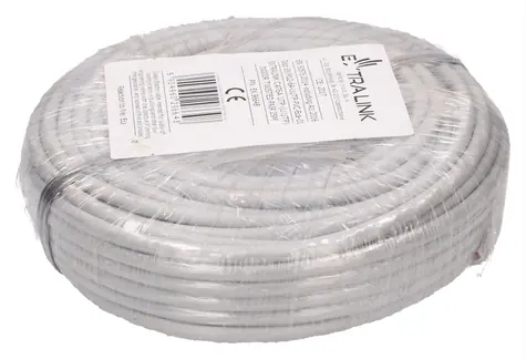 Extralink CAT6A UTP / Síťový kabel / kroucená dvojlinka / vnitřní / 25 m