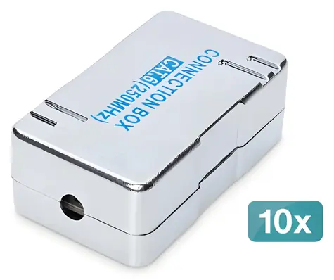 Digitus Propojovací modul CAT6 bílá / Propojovací modul / LSA / 10 ks / 1 Gbit/s