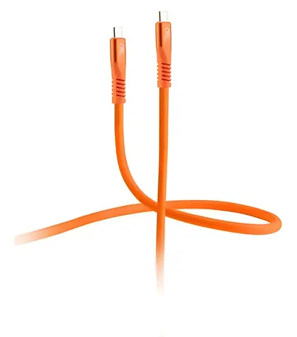 Shiverpeaks USB-C nabíjecí kabel oranžová / Nabíjecí kabel / USB 3.2 / 240 W / 1 m