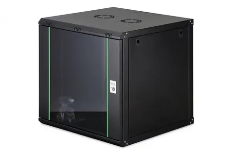 Digitus Dynamic černá / Nástěnný rozvaděč / 19