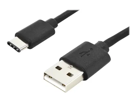 Digitus USB kabel USB-C - USB-A černý / USB kabel / USB 2.0 / 480 Mbit/s / 1,8 m