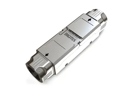 Digitus CAT6A kabelová spojka / Kabelová spojka / 500 MHz / Stíněná / -20 až 70°C