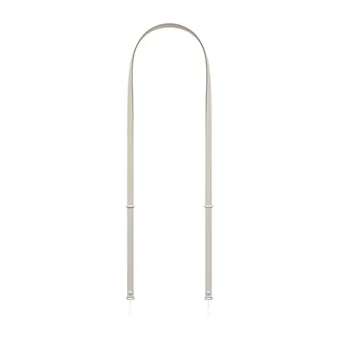 Apple Crossbody Strap hnědá / Popruh pro iPhone / 100% recyklovaný PET / 1080-2080 mm