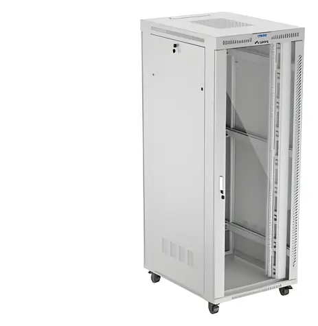 Lanberg FF01 42U 800x1000 LCD šedá / Stojanový rozvaděč / 19