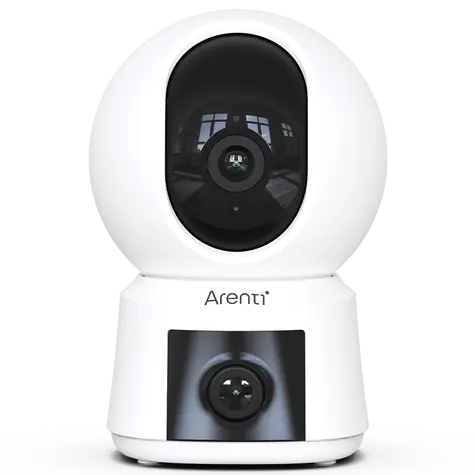 Arenti Indoor P3TT / Vnitřní IP kamera / 2304×1296 px / Dual-lens / Pan-Tilt / Wi-Fi / microSD