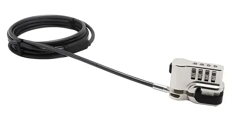 Dicota Security Cable Lock pro Microsoft Surface Go/Pro / Bezpečnostní kabelový zámek / číselný zámek / 2 m