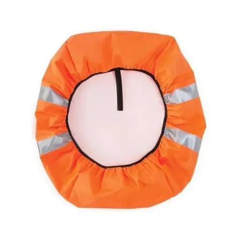 DICOTA Raincover HI-VIS oranžová / Pláštěnka na batoh / 65 l / do 610×290×388 mm / polyester / reflexní 3M pruhy
