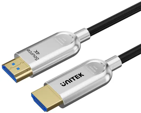 Unitek HDMI 2.0 AOC 80 m / Kabel optický / 4K 60Hz