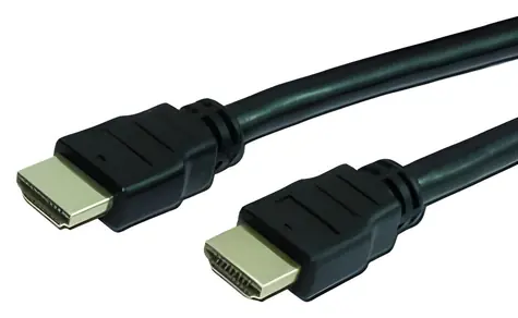 MediaRange Gold Connector černá / HDMI kabel / High Speed / Ethernet / pozlacené konektory / 1,5 m