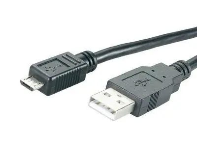 MediaRange černá / Datový a nabíjecí kabel / USB-A - Micro-USB / 1,2 m / USB 2.0