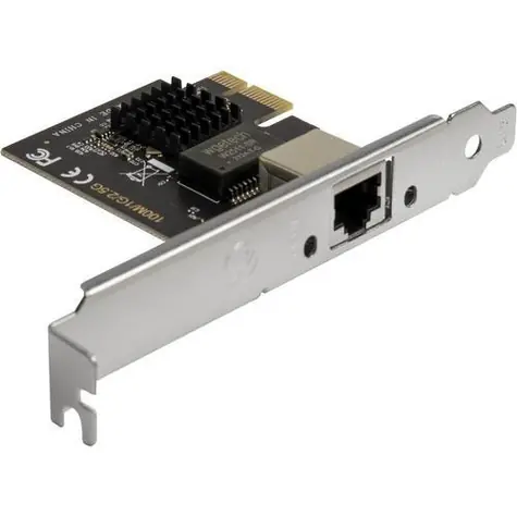 Inter-Tech ST-7266 / Síťová karta / PCIe x1 / RJ-45 / 2,5 Gbit/s / Realtek RTL8125B