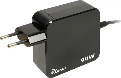 Inter-Tech PD-2090 černá / Nabíječka / USB-C / 90 W / PD / Quick Charge 3.0