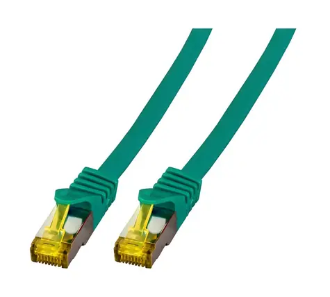 EFB S/FTP Cat6A 0,5 m šedá / Patch kabel / RJ45-RJ45 / LSZH / 10 Gbit/s