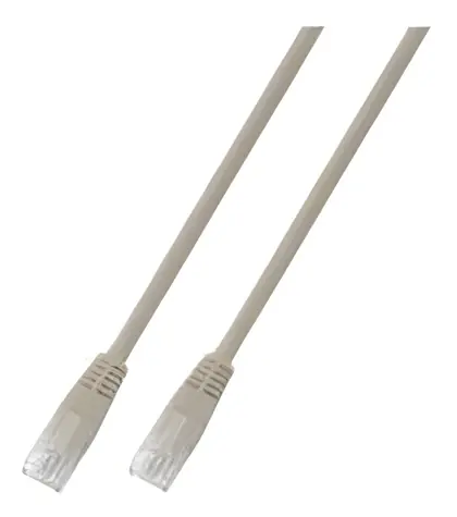 EFB CAT5e U/UTP 15 m šedá / Patch kabel / RJ45-RJ45 / PVC / CCA vodič