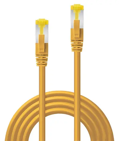 Lindy 47665 žlutá / Patch kabel / Cat7 S/FTP / LSZH / 5 m