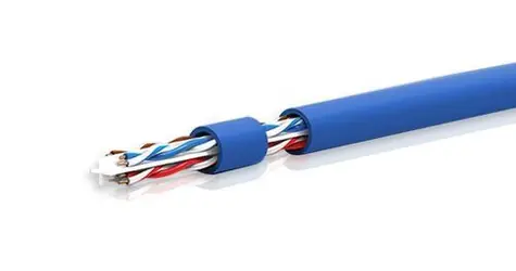 INCA instalační kabel Cat6 UTP 305 m modrá / Instalační kabel / UTP / 305 m / 250 MHz / Cu