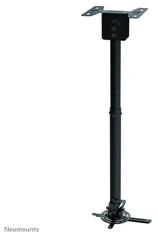 Neomounts BEAMER-C100 černá / Stropní držák pro projektory / výška 58-83 cm / nosnost 15 kg / rotace 360°