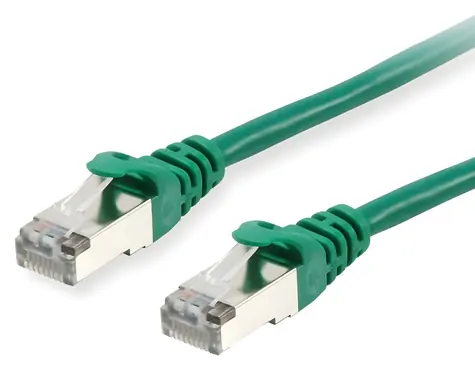 Equip Patch kabel Cat6 S/FTP zelený / Patch kabel / 15 m / 250 MHz / LSZH / PoE+