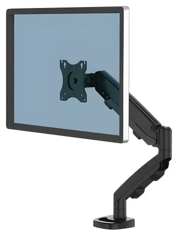 Fellowes Eppa černá / Držák monitoru / plynová vzpěra / VESA 75×75-100×100 / nosnost 8 kg / do 40