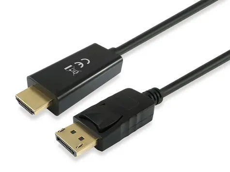 Equip / Redukce DisplayPort/HDMI / 4K/30Hz / 2 m / černá