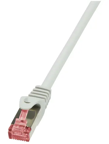 LogiLink PrimeLine šedá / Patch kabel / Cat6 / S/FTP / AWG 27/7 / 5 m