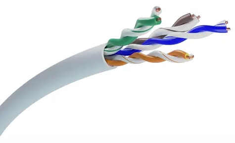 Extralink CAT5E U/UTP V2 25m / Síťový kabel / vnitřní / 100% měď / 24 AWG / PoE