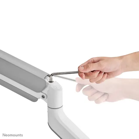 Neomounts DS70PLUS-450WH1 bílá / Držák zakřiveného displeje / 17-49