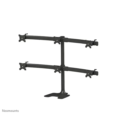 Neomounts TIS FPMA-D700DD6 černá / Stolní držák pro 6 monitorů / velikost 10-27