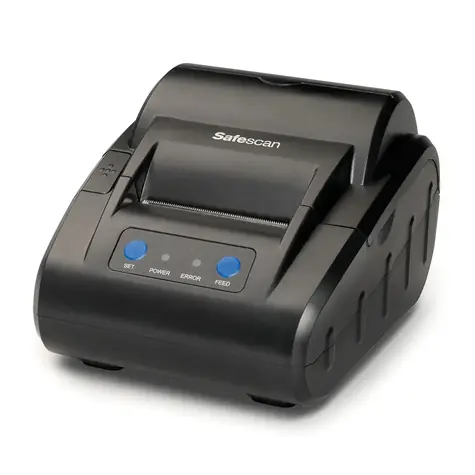 Safescan TP-230 černá / Termotiskárna pro tisk výsledků počítání bankovek / 58 mm / USB / RS-232